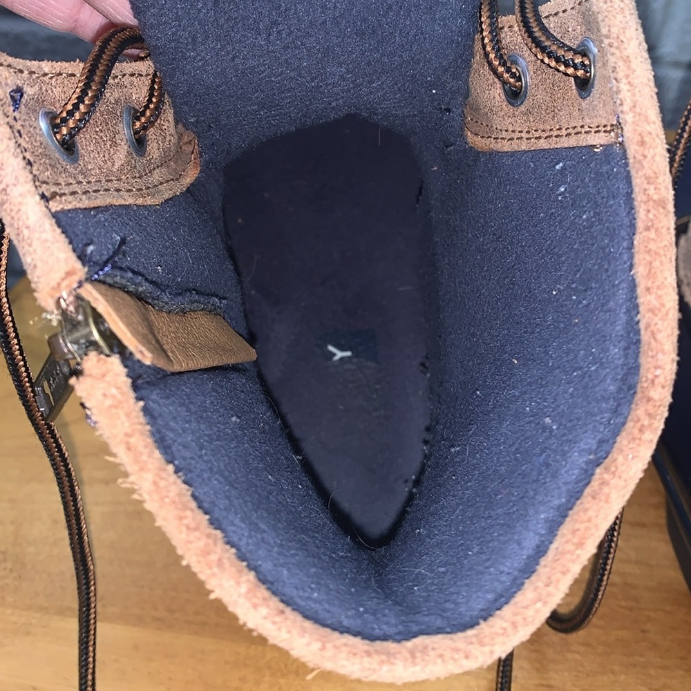 Sperry Top-Sider Women's Duck Boot Waterproof VGUC Size 5.5M STS 98305 Suede - Picture 10 of 12